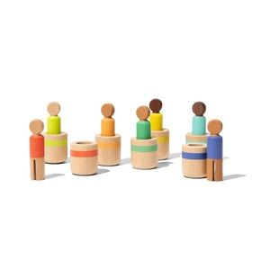 Lovevery Post & Play Peg People